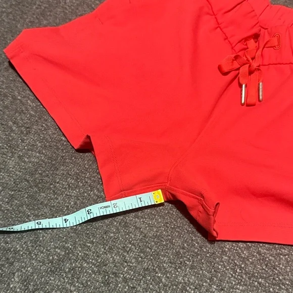 Lululemon LA Sweat Short – Bright Coral – Size 2 - Picture 5 of 6